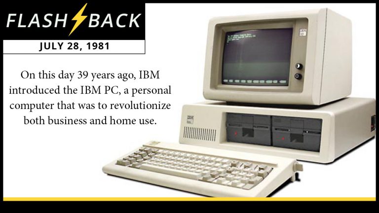 IBM PC debut 1981 - Hardy Telecommunications