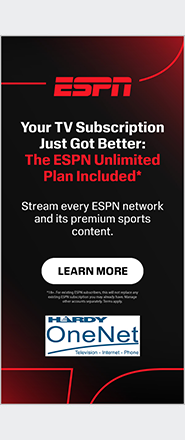ESPN Hardy website small banner with logo light grey background 2